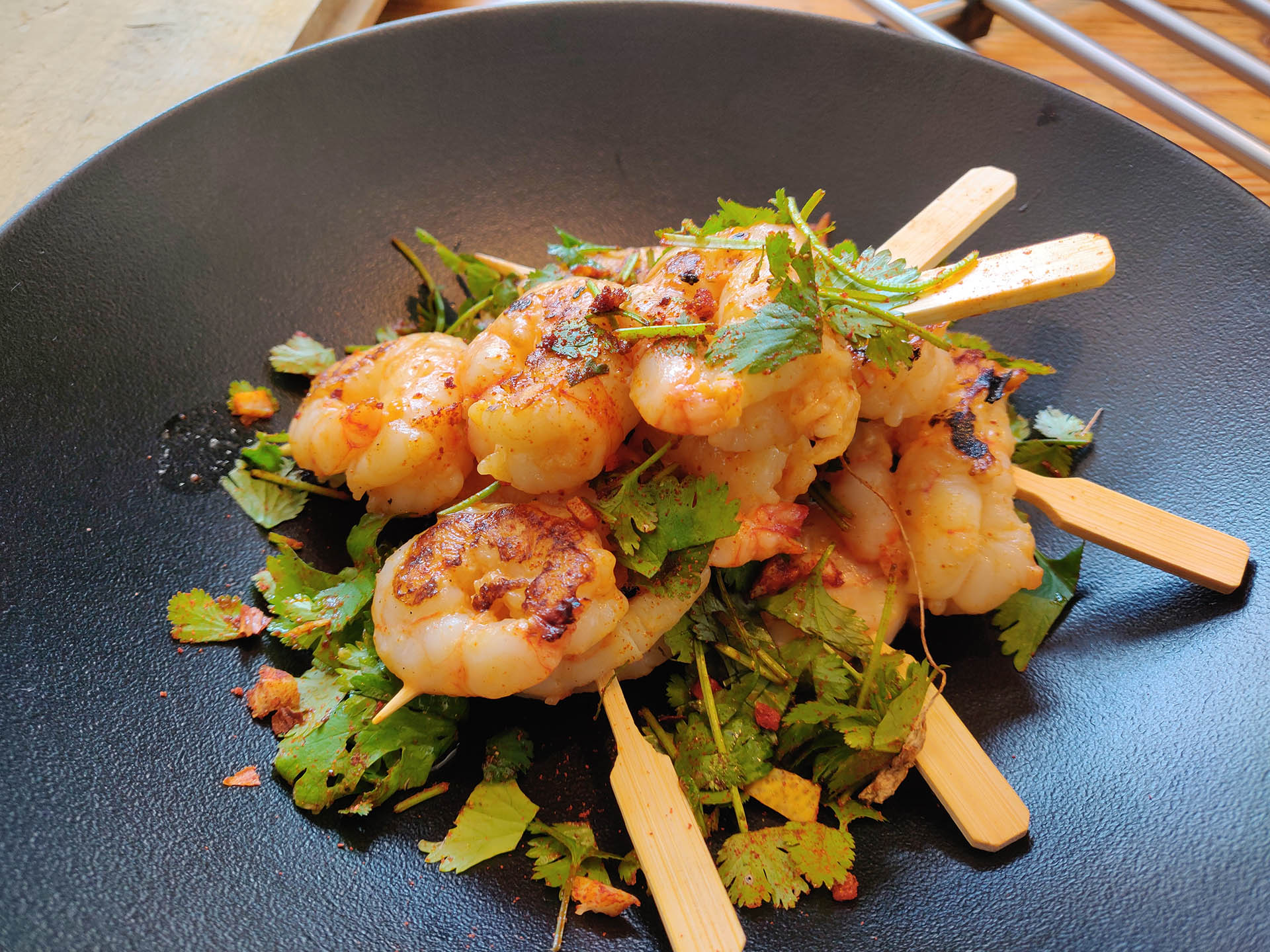 Grilled Prawns with chermoula sauce - Kevin Dundon online cookery courses